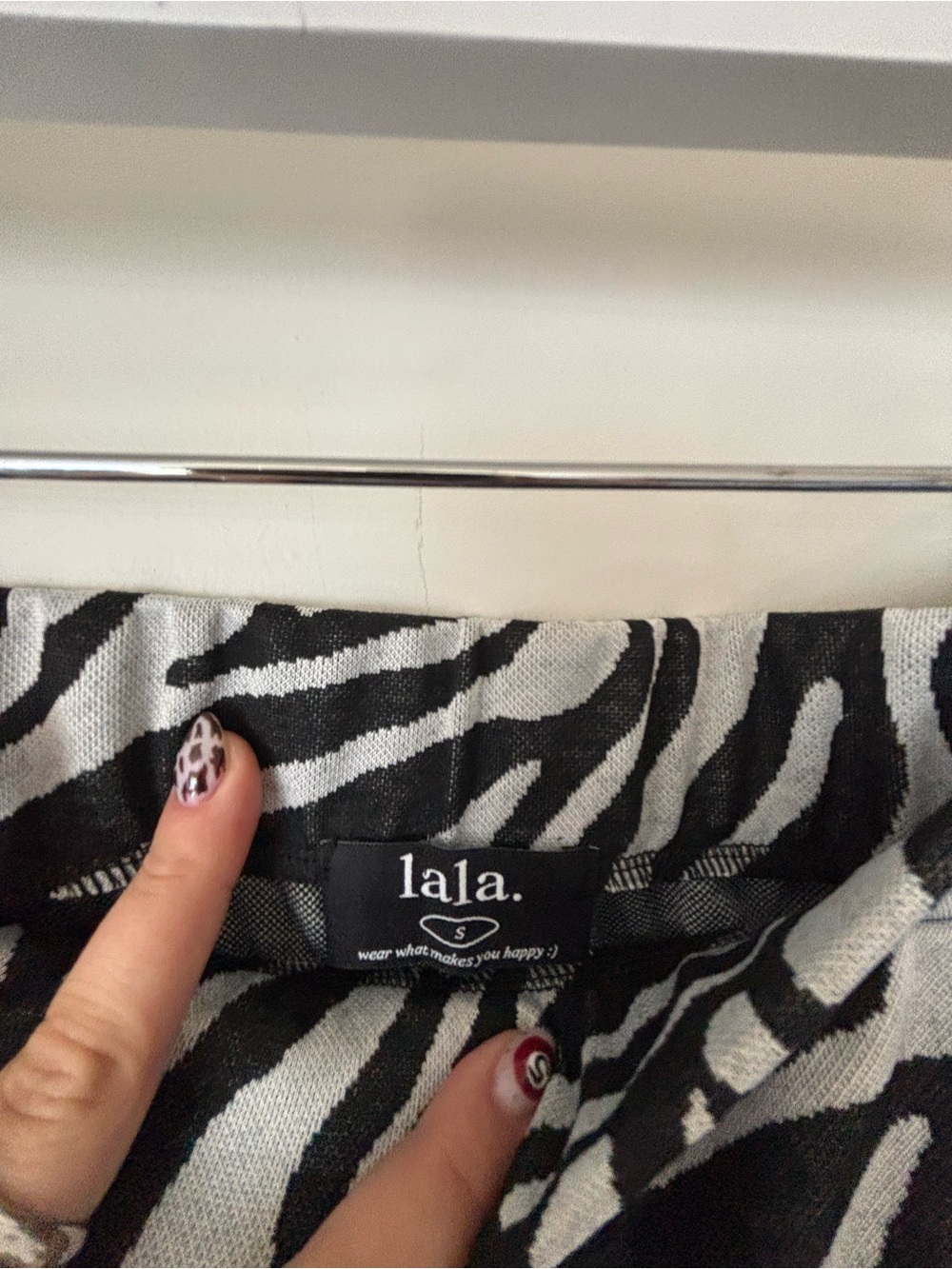 Dressed in Lala Leveled Up Zebra Playsuit - Picture 6 of 6